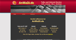Desktop Screenshot of anwadi.de